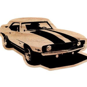 5-pack: 1969 Chevrolet Camaro Z/28 - 4-inch Sticker