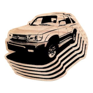 5-pack: 2001 Toyota 4Runner SR5 - 4-inch Sticker