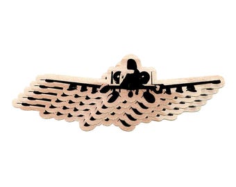 5er-Pack: A-10 Warzenschwein - 4-Zoll-Aufkleber