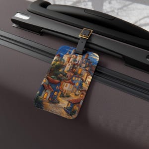 Pueblos Magicos Luggage Tag - Travel Accessory, Personalized Gift, Vacation Essential, Adventure Supplies, Holiday Travel Essential