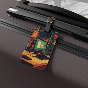 ECommerce Ventures Luggage Tag - Unique Baggage Identifier, Personalized Gift for Travelers, Vacation Essentials, Stylish Luggage Tags