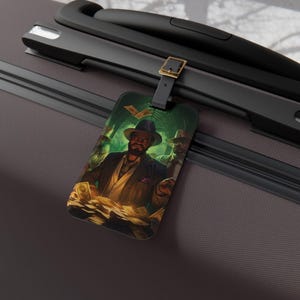 Jungle Heist Luggage Tag for Travelers and Adventurers - Suitcase Identifier, Travel Accessories, Unique Gift, Vacation Essentials