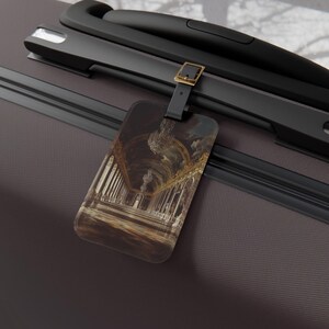 Versailles Palace Luggage Tag, Vintage Style Baggage Identifier, Stylish Suitcase Accessory, Unique Gift for Travelers, Perfect for Vacation