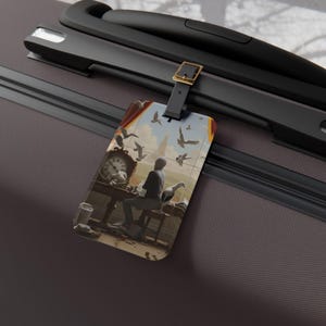 7 Days Luggage Tag | Travel Accessory | Unique Gift for Travelers | Airplane, Vacation, Adventure, Wanderlust, Gift Idea, Travel Essential