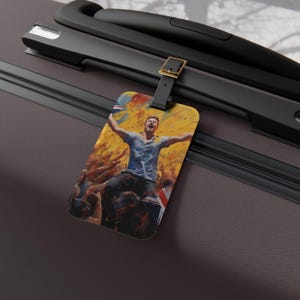 Australia Celebrations Luggage Tag for Adventure Seekers | Travel Accessory, Personalized Gift, Holiday Decor, Summer Vacation, Souvenir