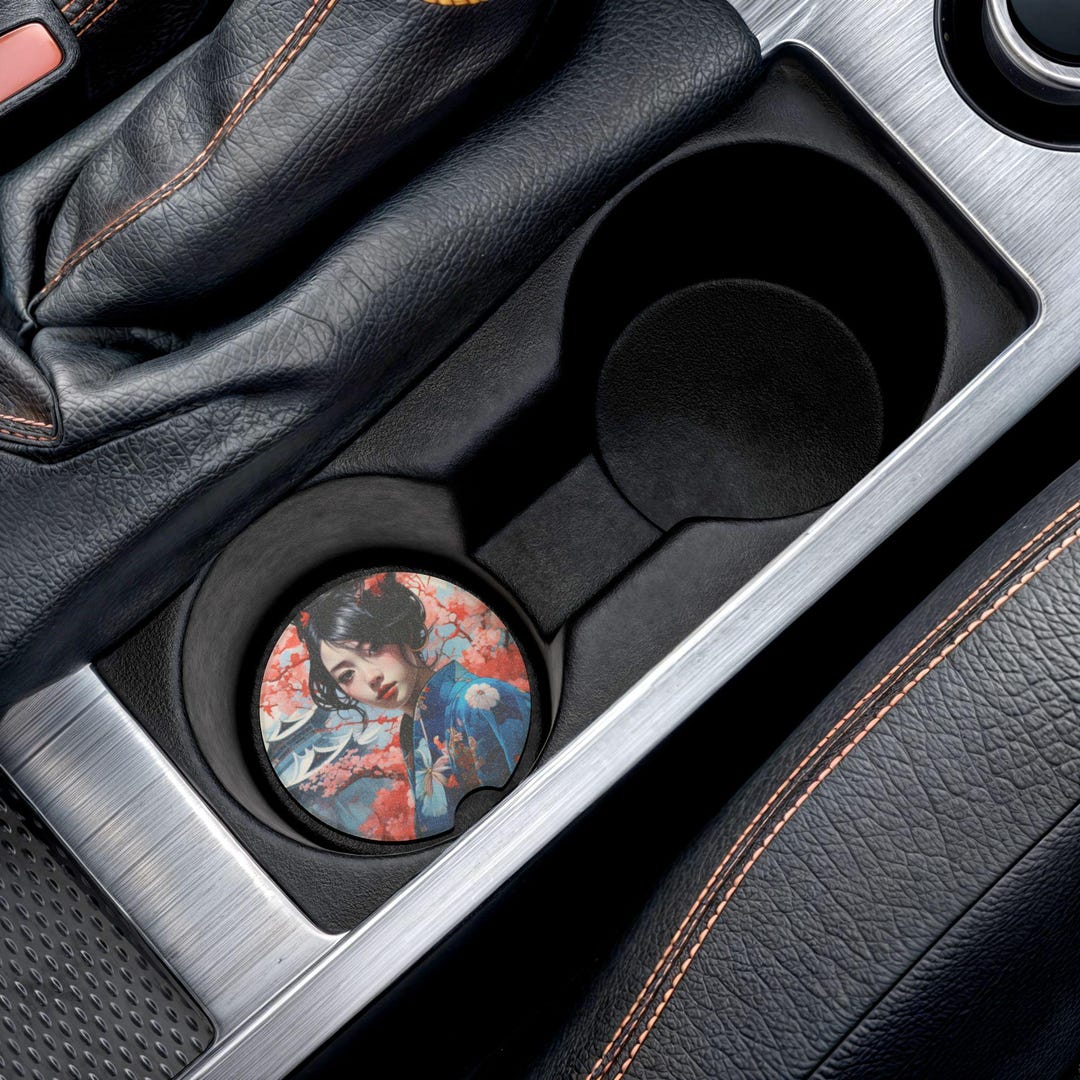 Japan Automobile Accessory Japan Car Coaster, Decorative Cup Holder, Unique Gift, Auto Accessory ...