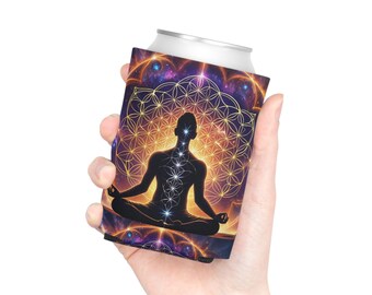 Meditations-Dosenkühler: Zen Yoga-Zubehör, isolierte Getränkehülle