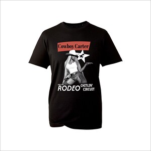 Koszulka Beyoncé Cowboy Carter Rodeo, koszulka Chitlin Circut Western Tour 2025 Country Inspired Merch Limited Edition Fan Tee Unisex