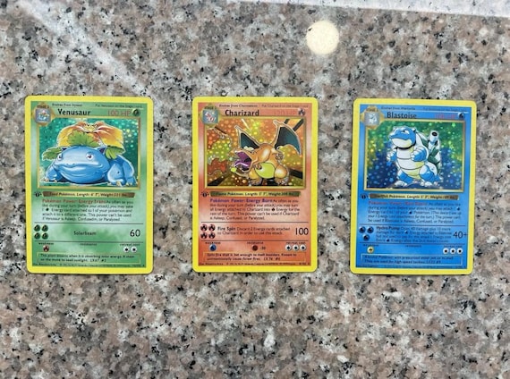 venusaur holographic pokemon card value Venusaur Holo 15/102 (Wizard, Pokemon 1999) ** PSA Graded 4 **| Bitz &  Buttons main image 1