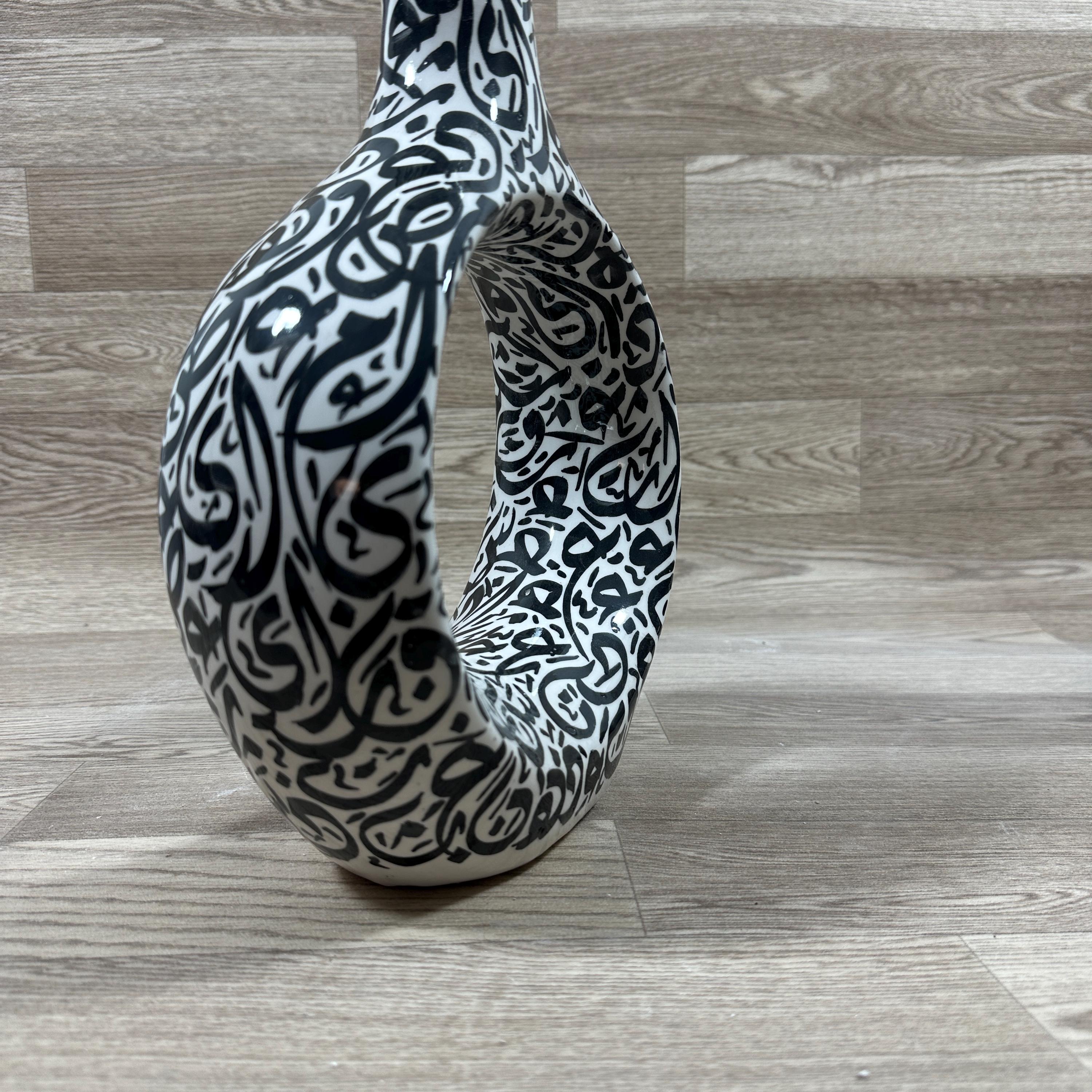 手作りのモロッコ陶器の花瓶、フェズの陶器、ボヘミアン風装飾 - Etsy 日本