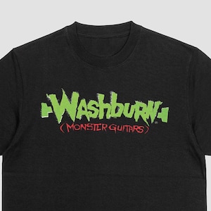 Washburn Monster Guitars cotton tee - Updated (front and back prints)