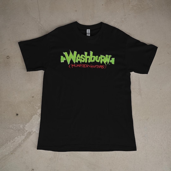 Washburn Monster Guitars Cotton Tee - Updated (front and Back