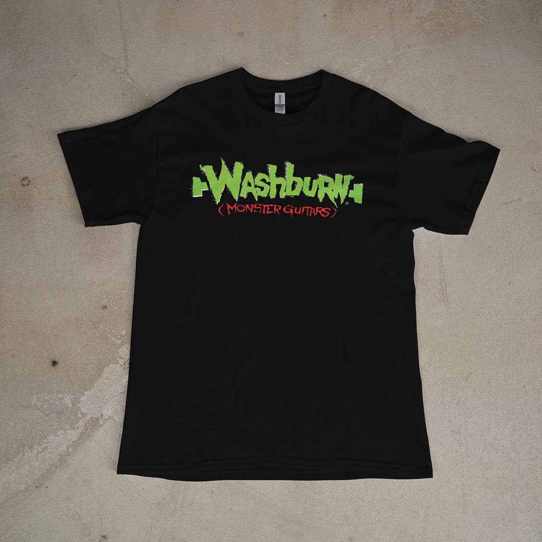 Washburn Monster Guitars Cotton Tee - Updated (front and Back
