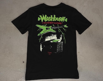 Washburn Monster Guitars Cotton Tee - Updated (front and Back