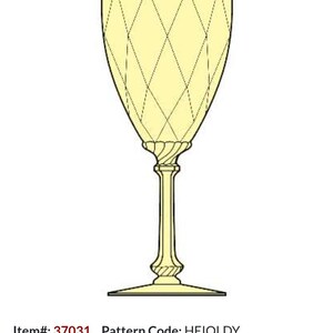 1930s Heisey Sahara Yellow Goblets – Old Dominion 3380 Diamond Optic, Set of 4 immagine 5