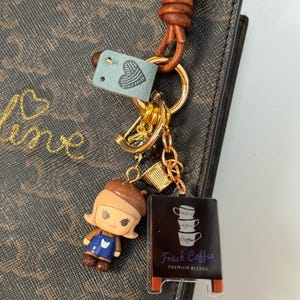 Limited Coffee Series | Customized Handmade Keychain Charm | Bag Charm | Gift For Her | Unique Design