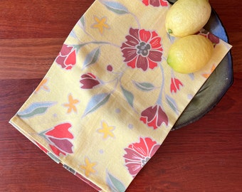 Poppy Design Cotton Kitchen Tea Towel, Gift for Mom