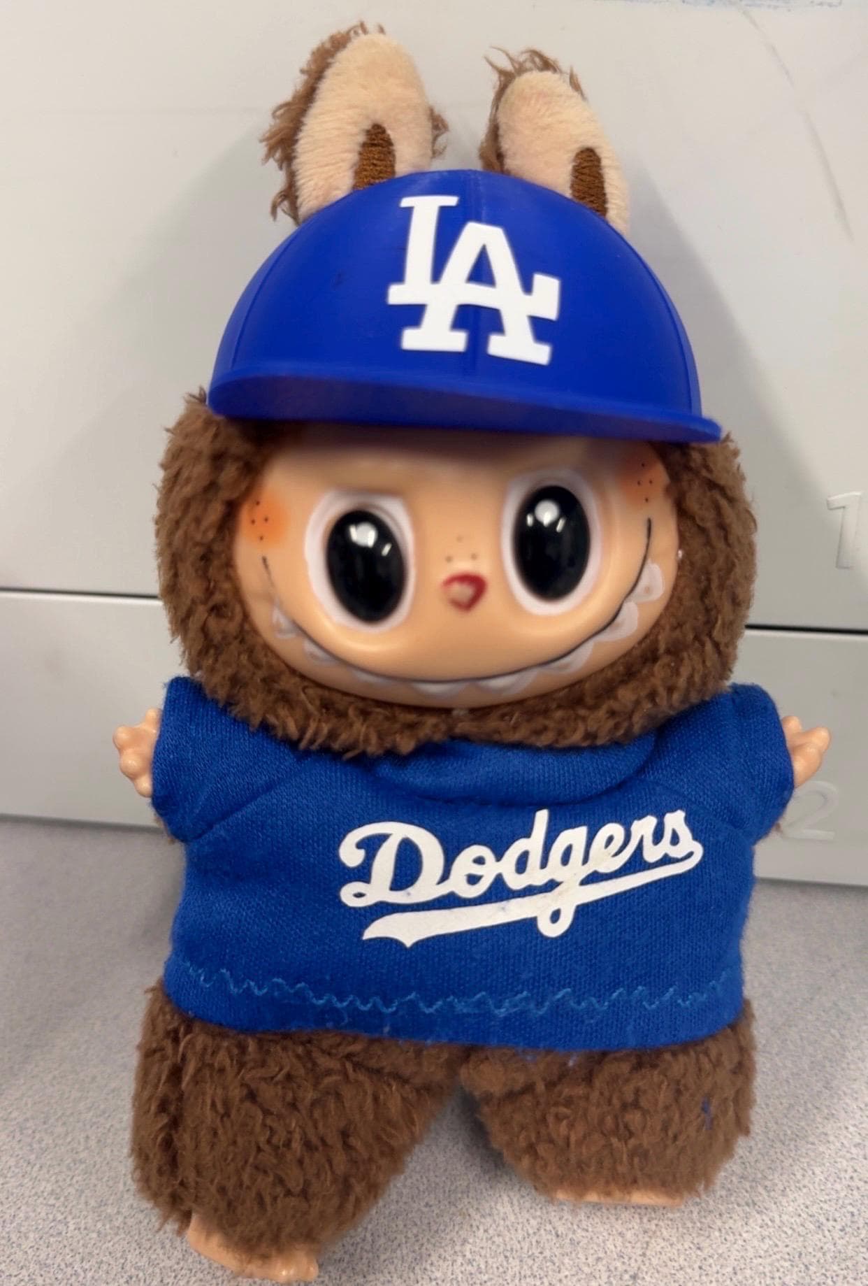 Labubu doll   LA   logo hat