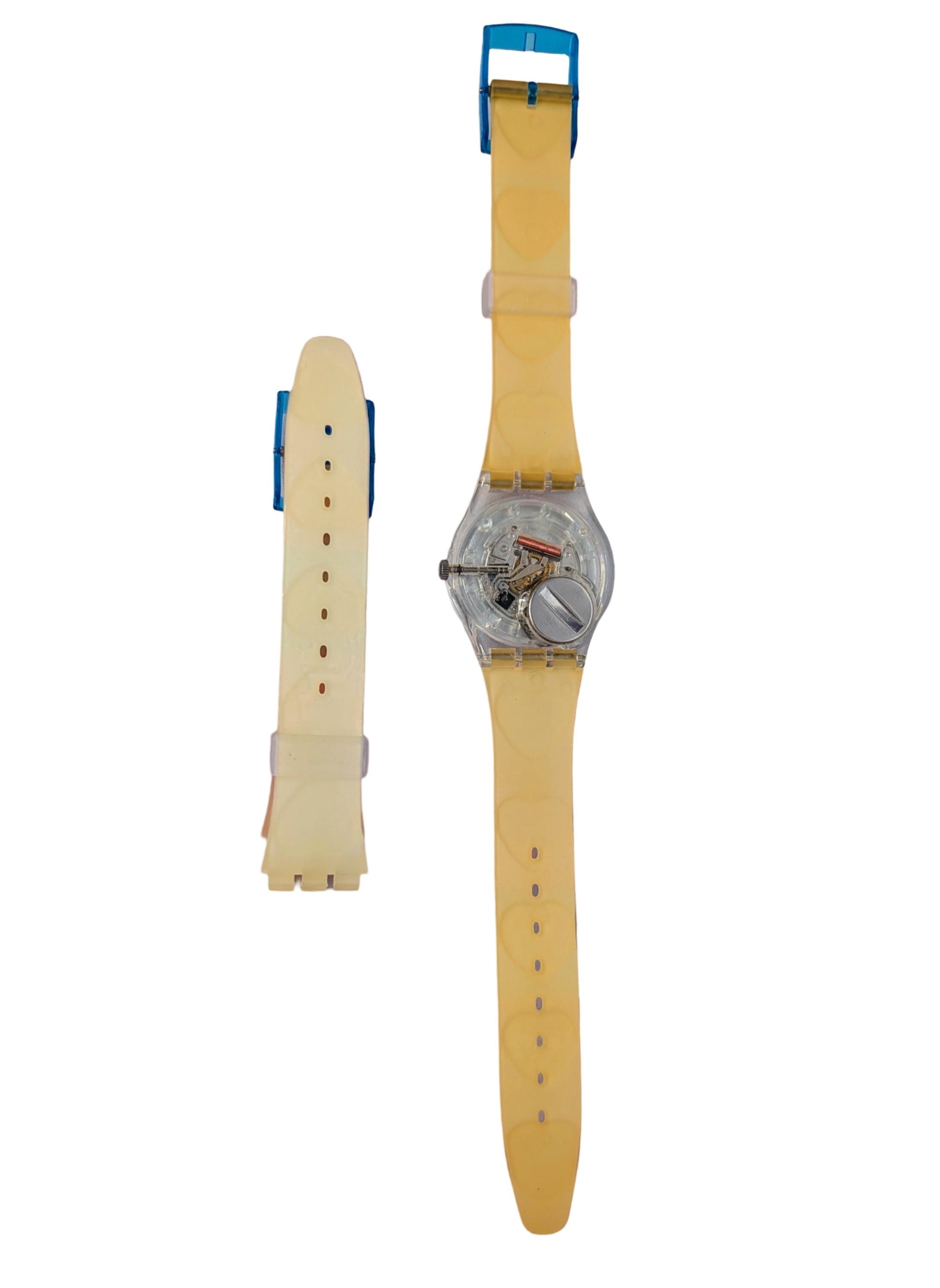Swatch Watch  GK293  TIME FOR LOVE Vintage Swatch Watch GK293 Time for Love, 1999, Excellent  main image 4