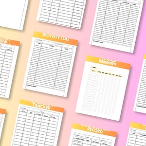 Printable Pet Care Planner PDF | Pet Health Log Vet Tracker | Vaccination & Medication Record | A4 A5 US Letter | 30+ Pages