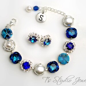 Pacific Ocean Bermuda Blue Bracelet image 2