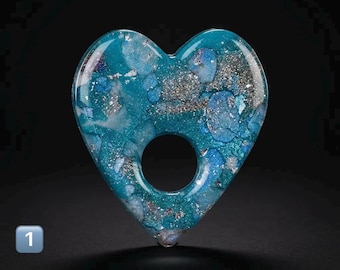 Polymer Clay Eye Glasses Holder / Brooch