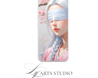 Anime Girl Live Wallpaper 4K: Kirschblüte Hintergrund für Handy (Digitaler Download MP4/JPG)