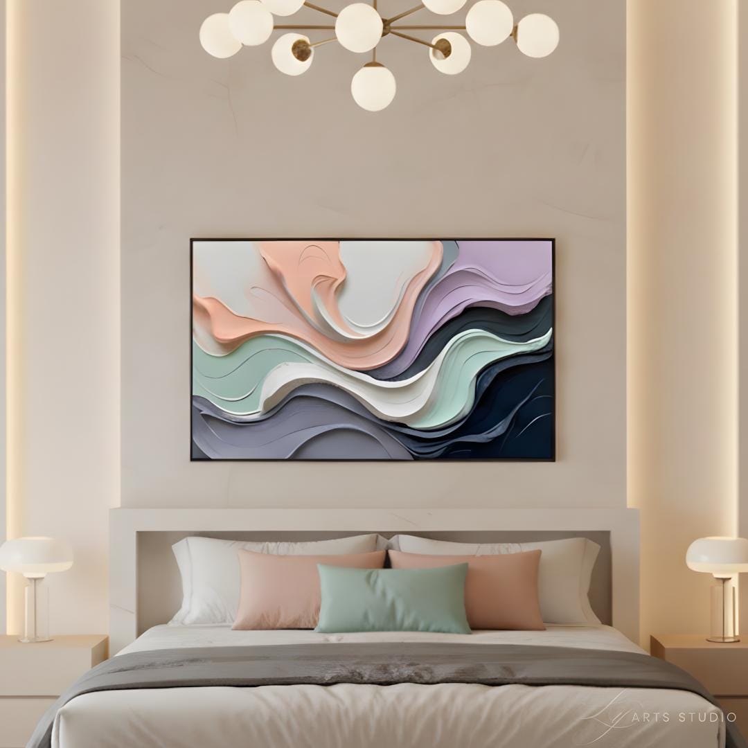 Pastel Computer Display Pastel Abstract Wave 4K 8K TV, Monitor, Desktop, and Computer Art ...