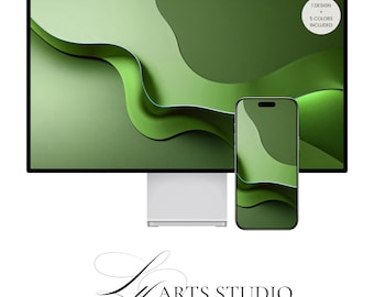 Fondo de pantalla abstracto metálico: fondo de pantalla 4K para ordenador y teléfono (10 archivos)