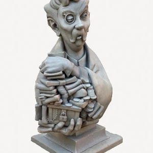 Haunted Mansion Staute 3D Printed