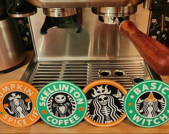 3d Printed Halloween Coasters