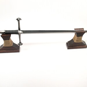 Medieval Sword Stand Holder Display Rack Desktop NCO Katana #608 image 5