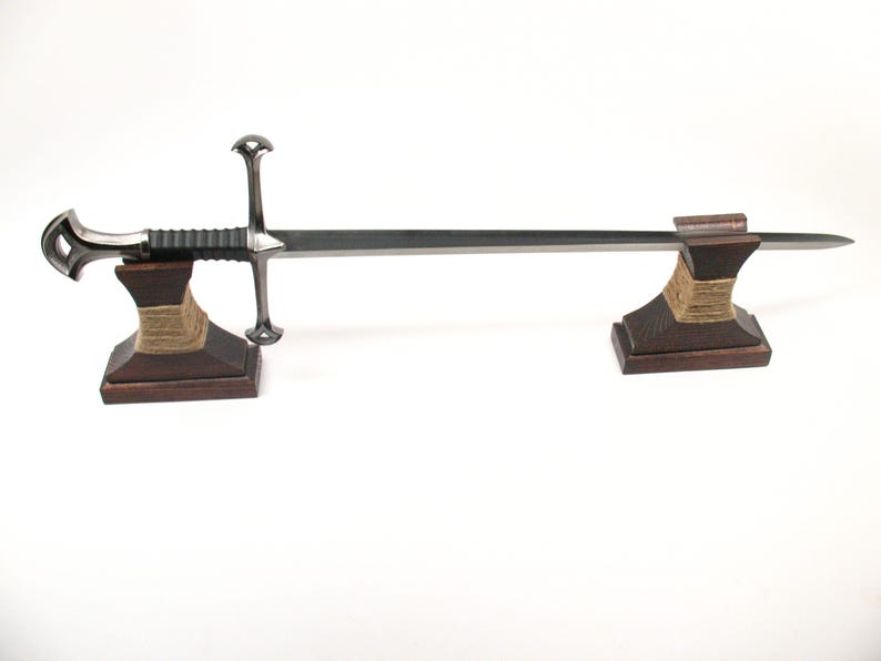 Medieval Sword Stand Holder Display Rack Desktop NCO Katana #608 image 5