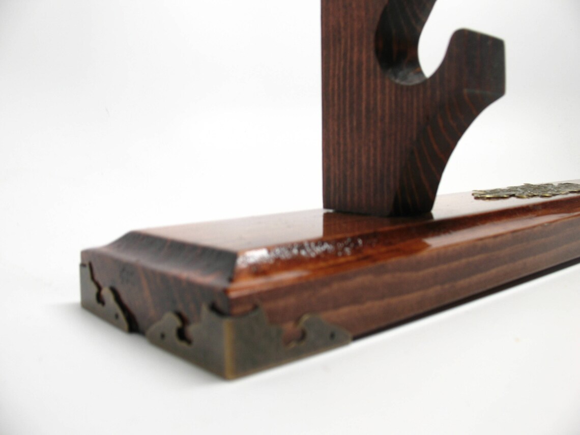 Magic Wand Holder Wand Stand Wand Display Holds 2 Wands 1719 Etsy