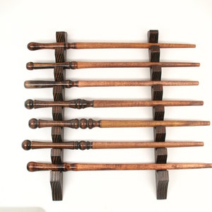 Magic Wand Stand Hanging Wizard Wall Holds 7 Wands #534