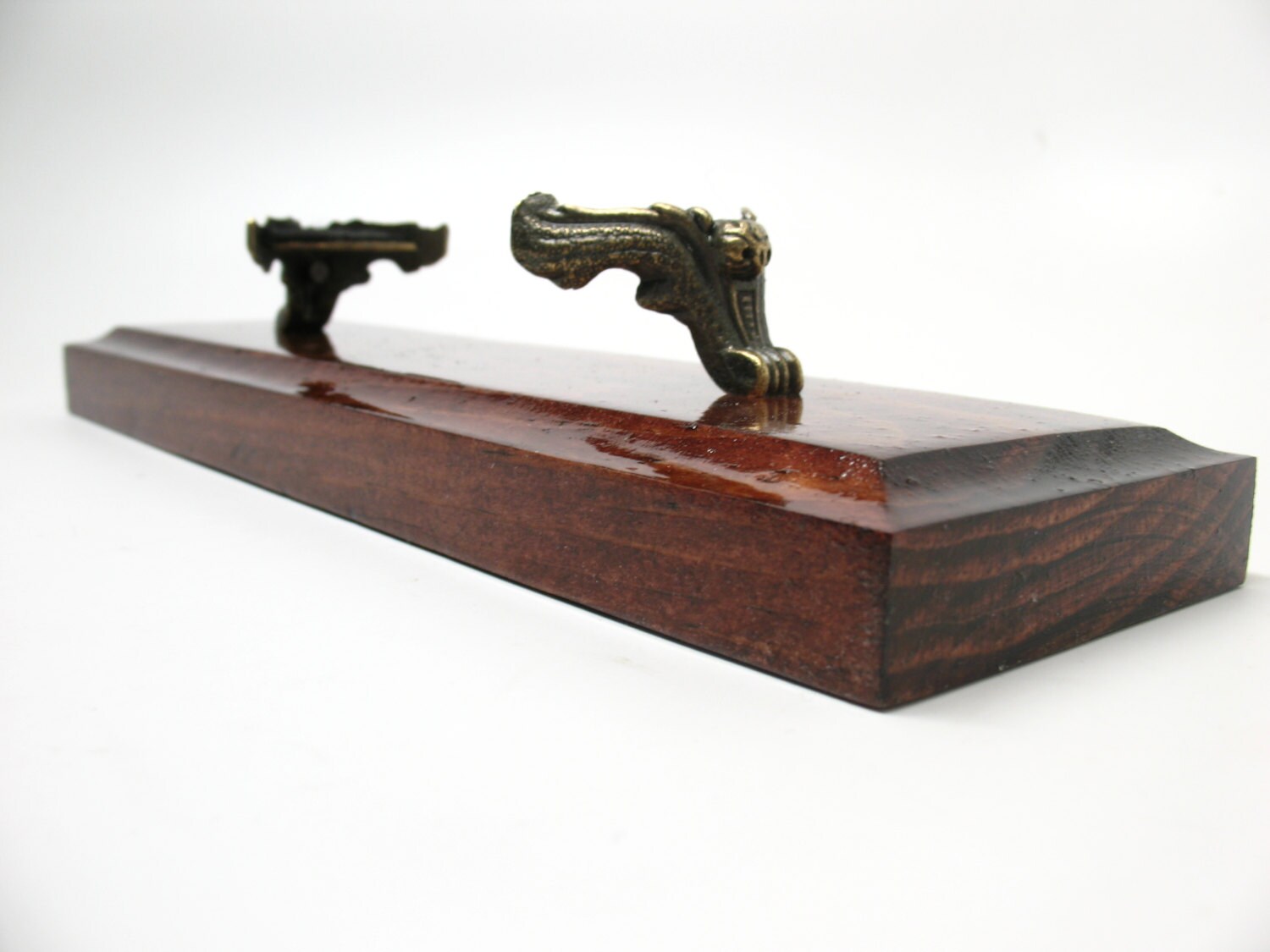Fountain Pen Holder Wood Stand Display Holder Desk Office Etsy