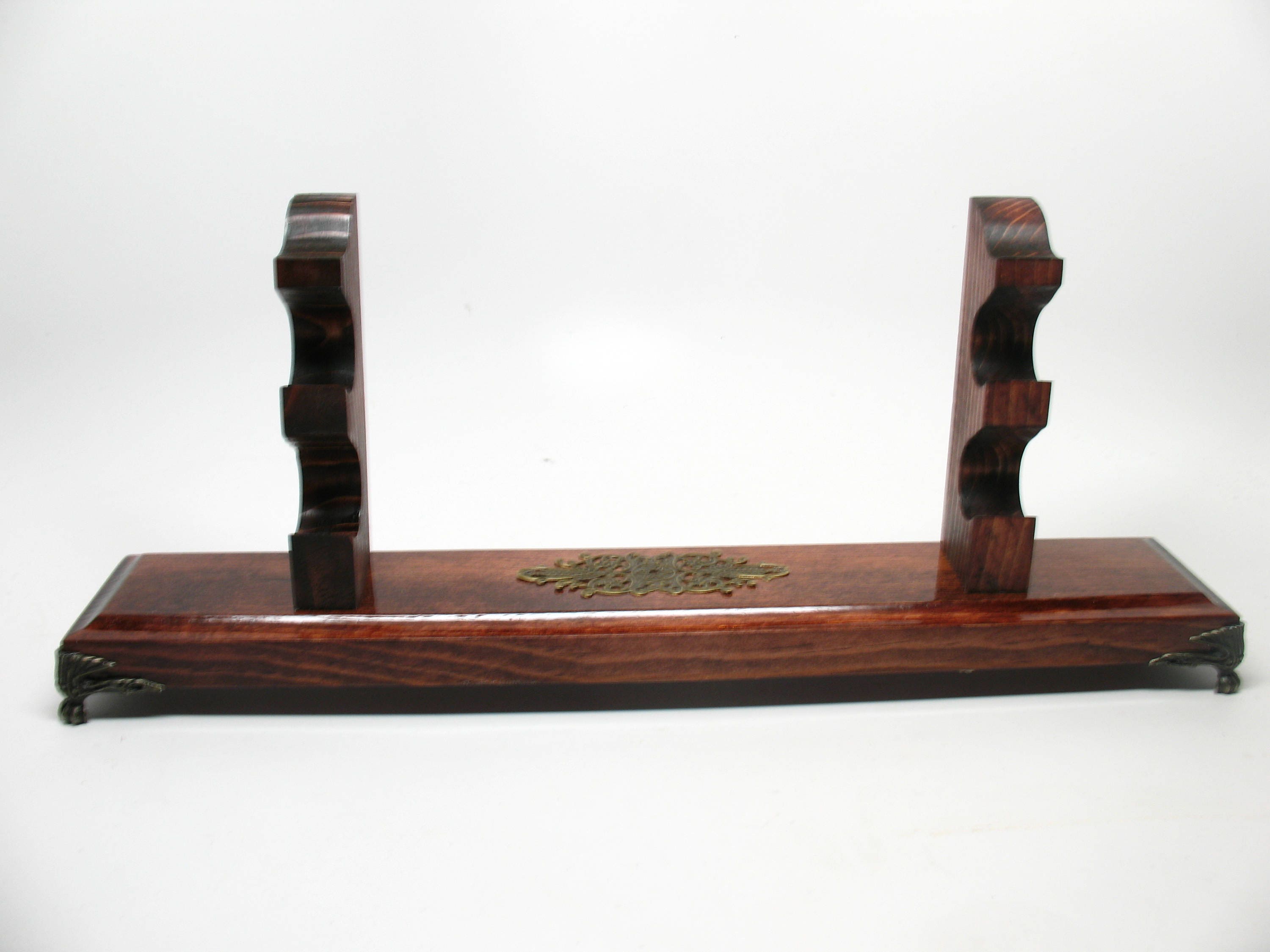 Wooden Magic Wizard Wand Stand Holder Display Holds 2 Wands Etsy