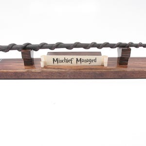 Mischief Managed Magic Wand Stand #1547