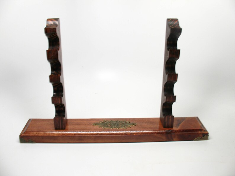 Magic Wand Stand Multiple Wood Display Holder Holds 4 Wands Etsy
