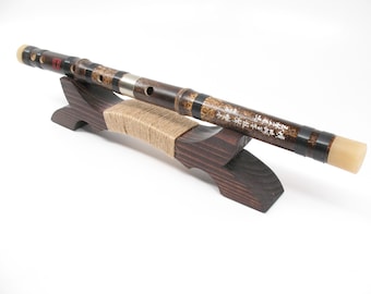 Bamboo Flute Stand Holder Display #926
