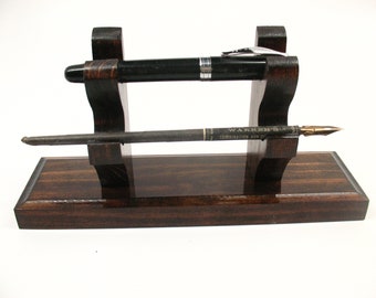 Fountain Pen Stand Display Holds 2 Pens Stylophile #676