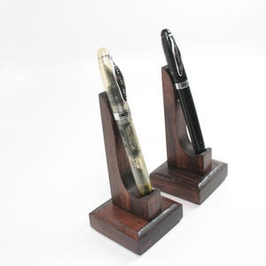 Fountain Dip Pen Stand Pencil Display Stylophile 2 Pack Lot #457