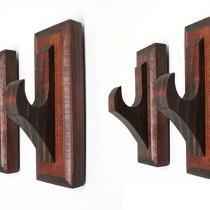 Hanging Wall Katana Sword Holder Stand Display For 2 Swords