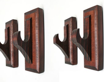 Hanging Wall Katana Sword Holder Stand Display For 2 Swords