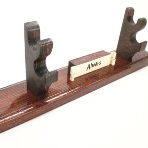 Magic Wand Stand Wizard Desktop Display Holds 2 Wands Always #1200
