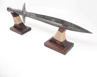 Elven Sword Stand Holder Display Rack Medieval # 943