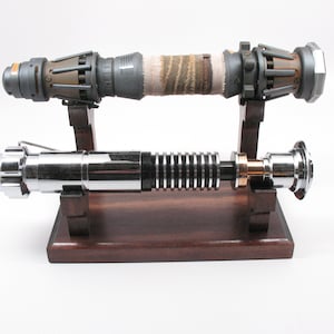 LightSaber Stand Holder Display Mount Holds 2 Lightsabers #955