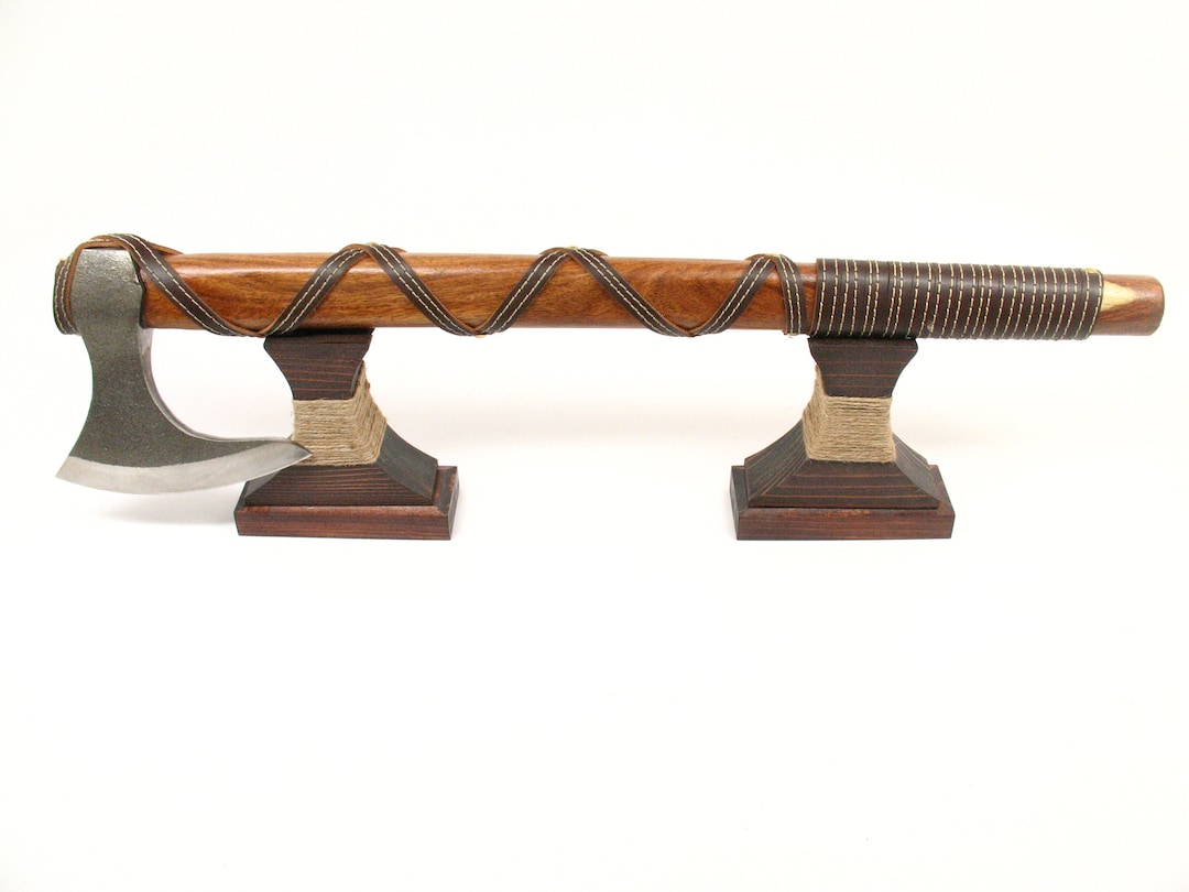 Hatchet Axe Machete Stand Holder Display Desktop 1058 Etsy