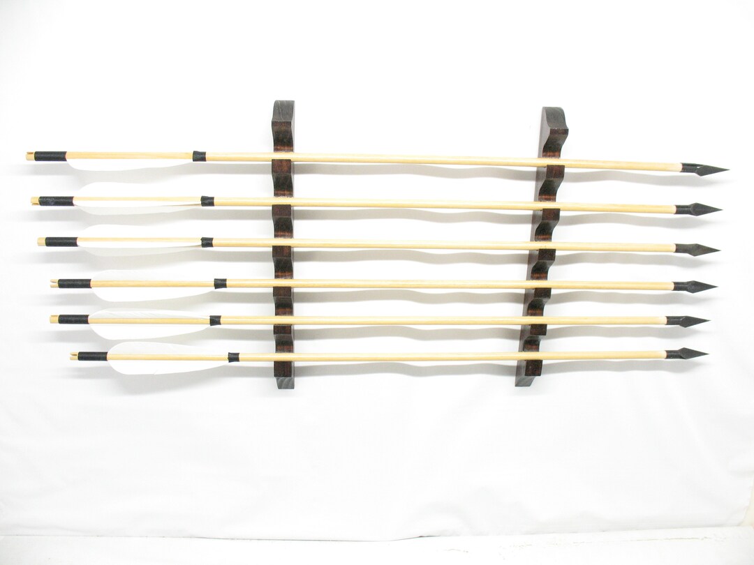 Pvc Arrow Rack Wall Hanging 6 Arrow Rack Stand Display Organizer Holds Six Arrows 211 ...