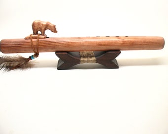 Native American Flute Woodwind Whistle Stand Holder #1230